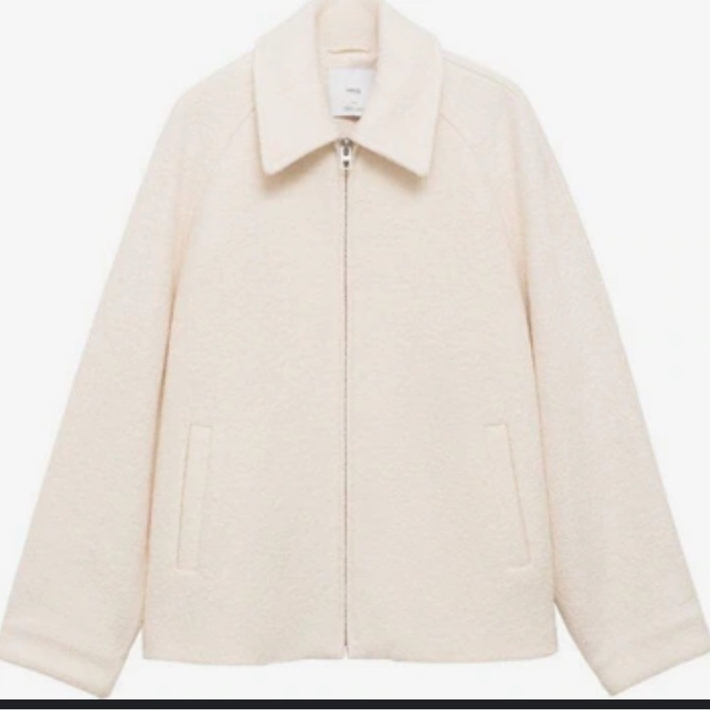 Mango Wool Blend Jacket